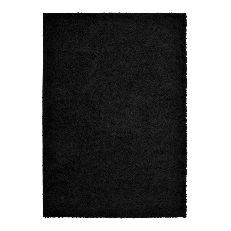 Takarah SHAGGY BLACK , Rectangle 160 x 230 cm