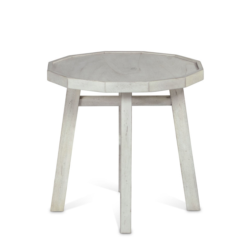 Table de bout Sconset, Blanc patiné