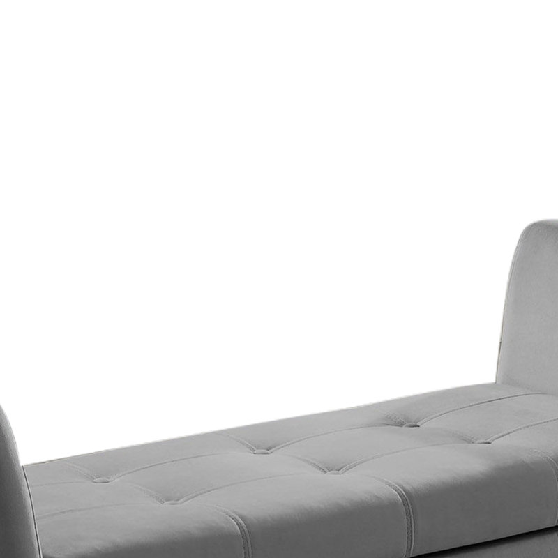 Mynika Gray Bench With Storage