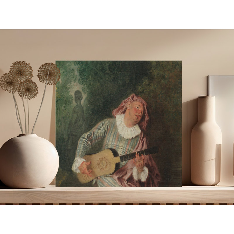 Jourdan 1 Piece Wrapped Canvas Wall Art Set, 24x24