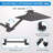 Balck Shower Heads High Pressure With Handheld Spray Combo 8'' Head System