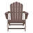 Lucus All-Weather Poly Adirondack Chair with Ottoman-1663242145