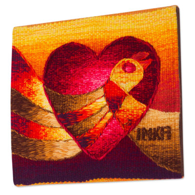 Tapisserie en coton avec accessoires de montage inclus