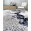 Tapis argenté et multicolore noué à la main de haute qualité-62092491