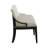 Aisja Upholstered Shelter Dining Bench - Black-85822700