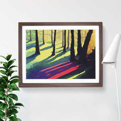 Summer Forest Colours - Single Picture Frame Painting