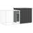 Demeko Weather Resistant Rabbit Cage-1261281528