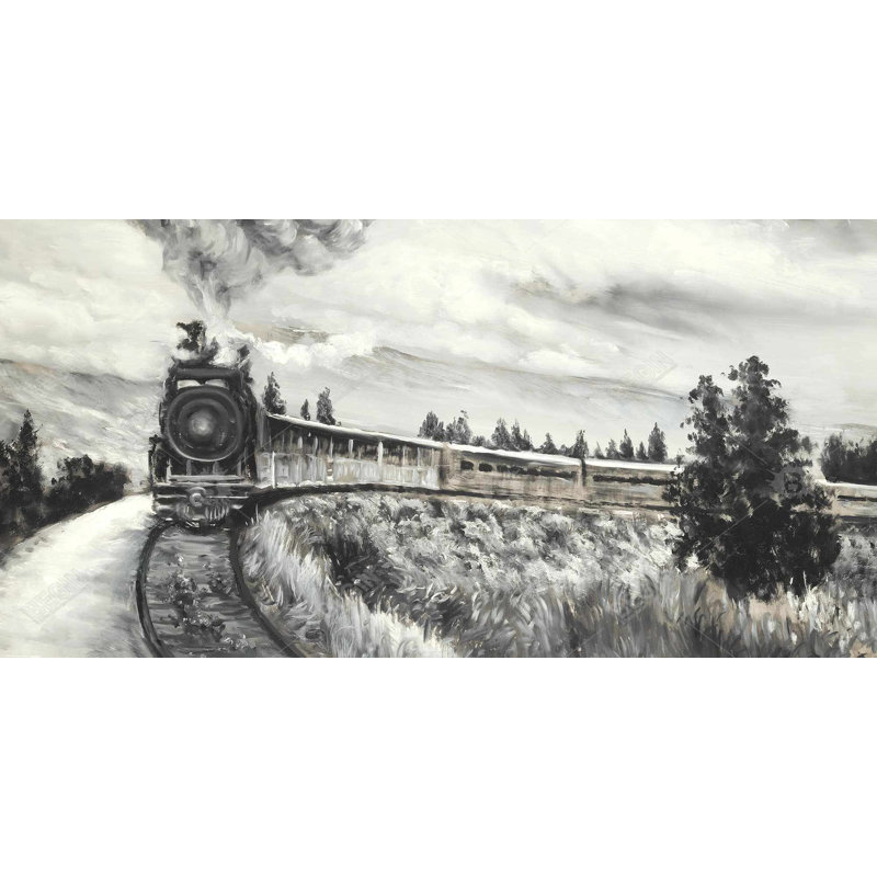 Steam engine train - 15.75"x31.50" Desk mat