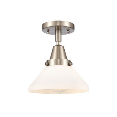 Amede Glass Semi Flush Mount