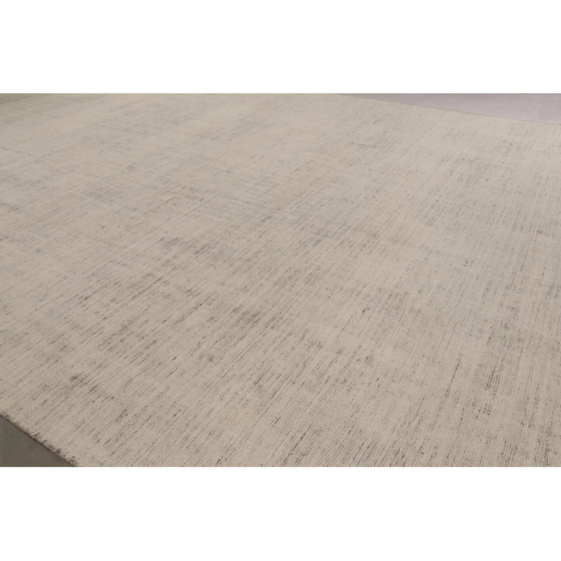 Textural One-of-a-Kind 14x15 Hand Knotted Area Rug