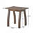 Acacia Wood Accent Side Table-58876673