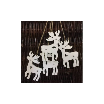 Renne suspendu en bois