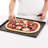 Lékué Rectangular Pizza Crisper Mat, W 11.8 x L 15.8 in (W 30 x L 40 cm)