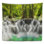 Cascade d'erawan tapisserie de la province de kanchanaburi