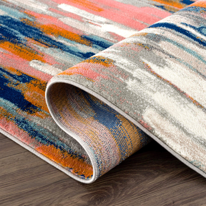 Seldovia Abstract Indoor Rug, Rectangle 2' x 3'