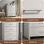 Commode 4 tiroirs avec poignées l 32 "-746991431
