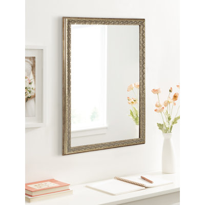Bedell Ornate Rectangle Framed Wall Mirror