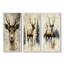 Gentle Reindeer I - Collection de 3 panneaux muraux de Noël-1236166103-1236166060-1236166058