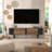Doty Mid Century Modern Tv Stand For Tvs Up To 80" With 2 Cabinets And 2 Corner Shelves