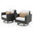 Sameko 2 - Person Patio Conversation Set with Sunbrella® Cushions-70403047-31968839