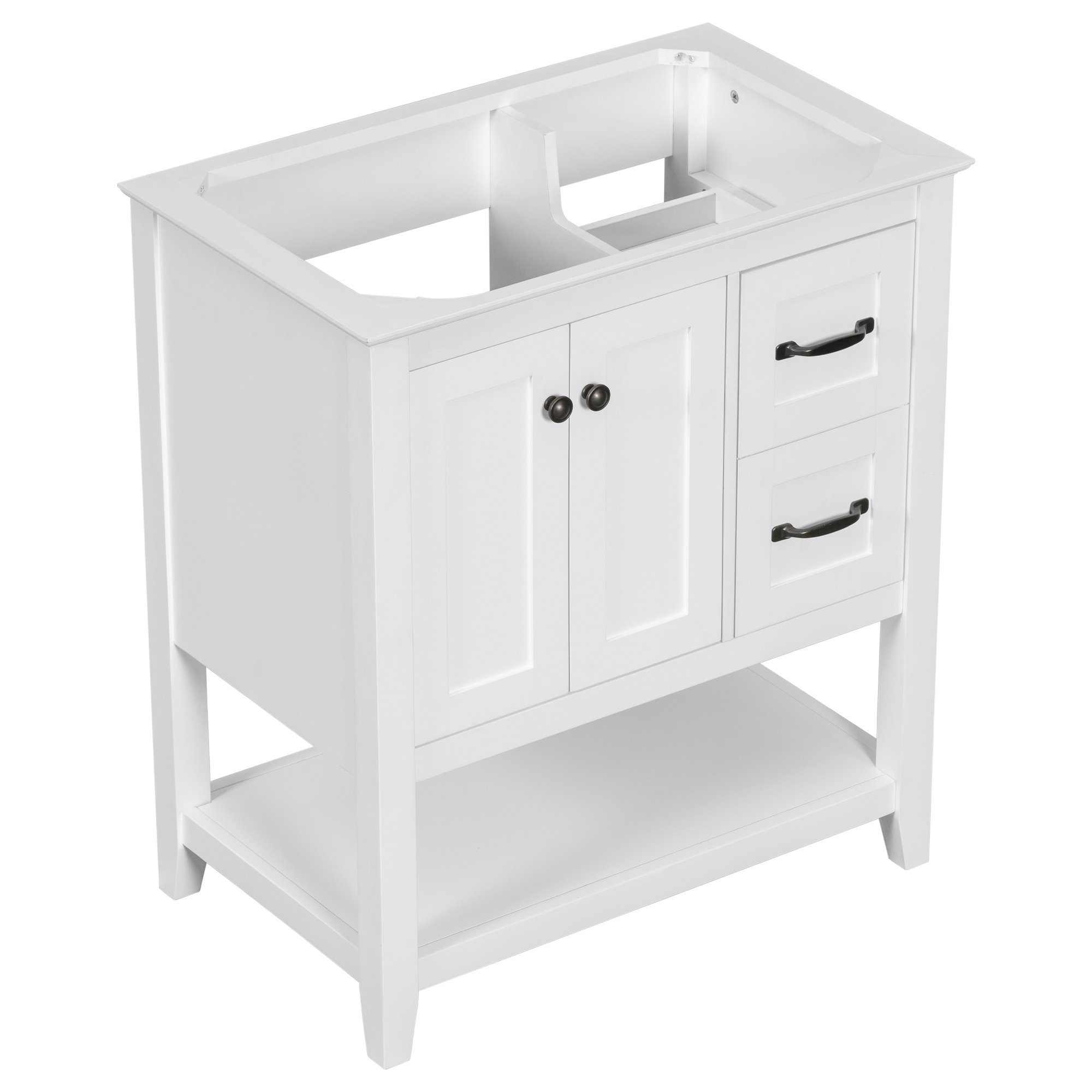 Wildon Home® Nahidah 29.4'' Single Bathroom Vanity Base Only in Yes ...