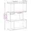 Book Cabinet Engineered Wood Bookcase Modern Bookshelf Rectangular-1273702917