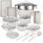 Granitestone 20 Piece Ceramic Nonstick Cookware Set With Bakeware And Utensils-112964321