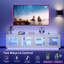 Meuble télé 70 po pour téléviseur de 65 po ou moins avec lumières DEL-1464911219