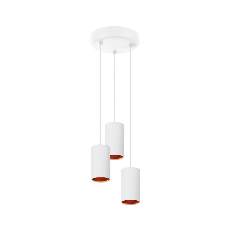 Vinton 3 - Light Cluster Pendant, White