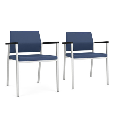 Avon Rx Healthcare Waiting Reception Guest Chair Upholstered Seat And Back Metal Frame