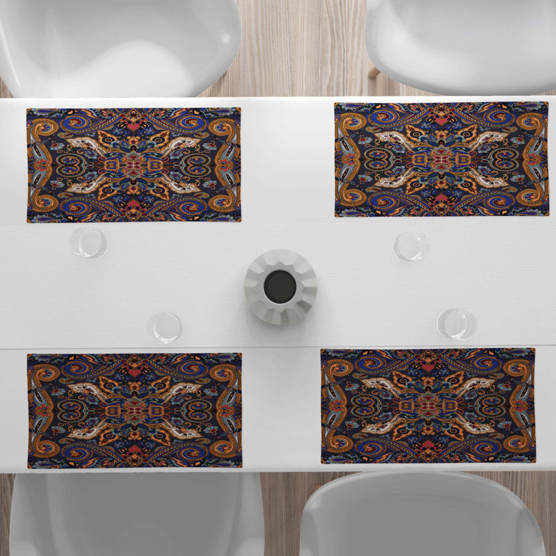 Récapitulatif 18,5" motif cachemire