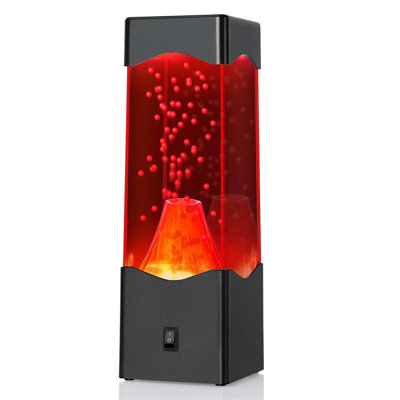 Lampe volcanique à l'épreuve des fuites, veilleuse éruptive réaliste pour enfants, cadeaux de Noël pour enfants et adultes, lumière d'ambiance sensorielle relaxante pour la maison, salles sensorielles, écoles