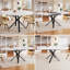 Dining Table with Steel Base-432871622