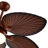 Radele 52'' Ceiling Fan with LED Lights