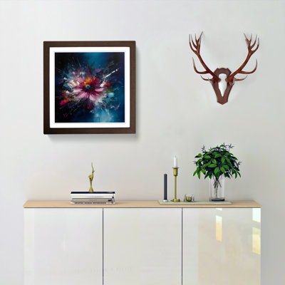 Cosmos Abstract Art No.3 - Framed Print