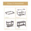Table basse à 2 attaches-850303268