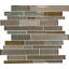 Crystal Shores Glass Mosaic Tile in Sapphire Lagoon