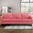  Jannae 80" Vegan Faux Leather Upholstered Square Arm Sofa-202343159