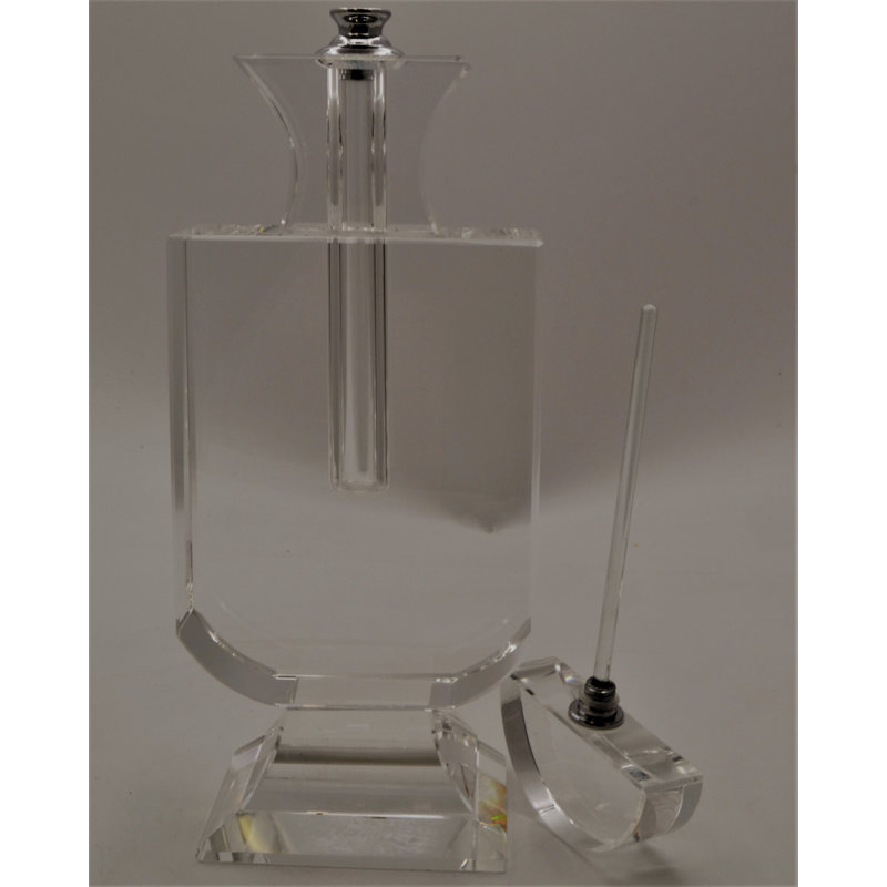 Handmade Crystal Decorative Bottle, Clear