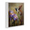 Colibri et iris mauves, estampe numérique, conception de Tina LeCour