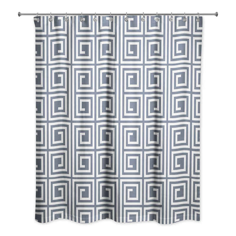 Rideau de douche Ruchy, Bleu