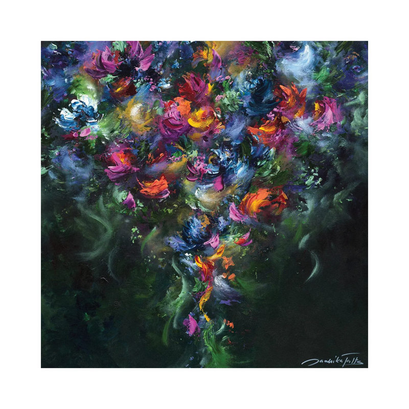 The Power Of Love by Jaanika Talts - Wrapped Canvas Painting, 45.72 cm H x 45.72 cm W x 1.91 cm D