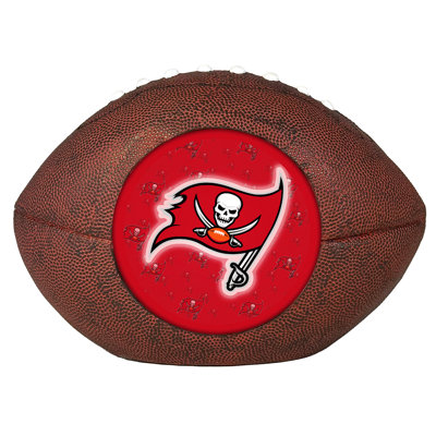 Décoration de football en résine NFL Tampa Bay Buccaneers | 10,5 po