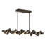 1 - Light Kitchen Island Rectangle Chandelier-892602146