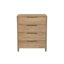 Commode 4 tiroirs Lylie, sable