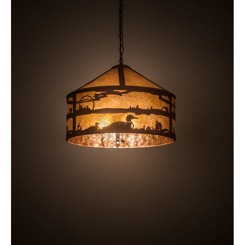 Rustic Lodge 3 - Light Chandelier