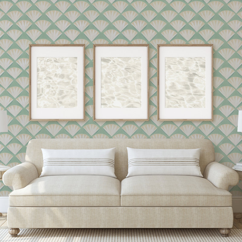 Deco Shell Peel and Stick Wallpaper