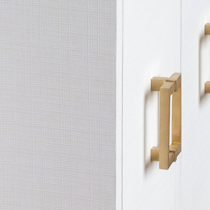 Effie 62'' W Buffet, White Textured Llinen