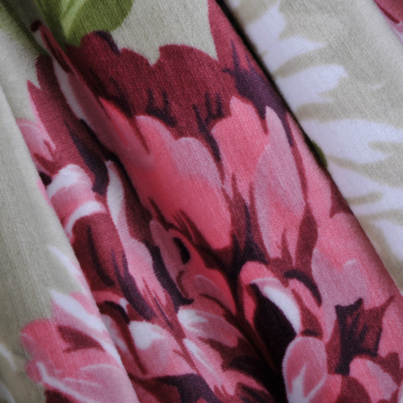 Throw Blanket, Geranium Red