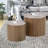 Drum Nesting Tables (set Of 2),Coffee TableLiving Room Table-588834441